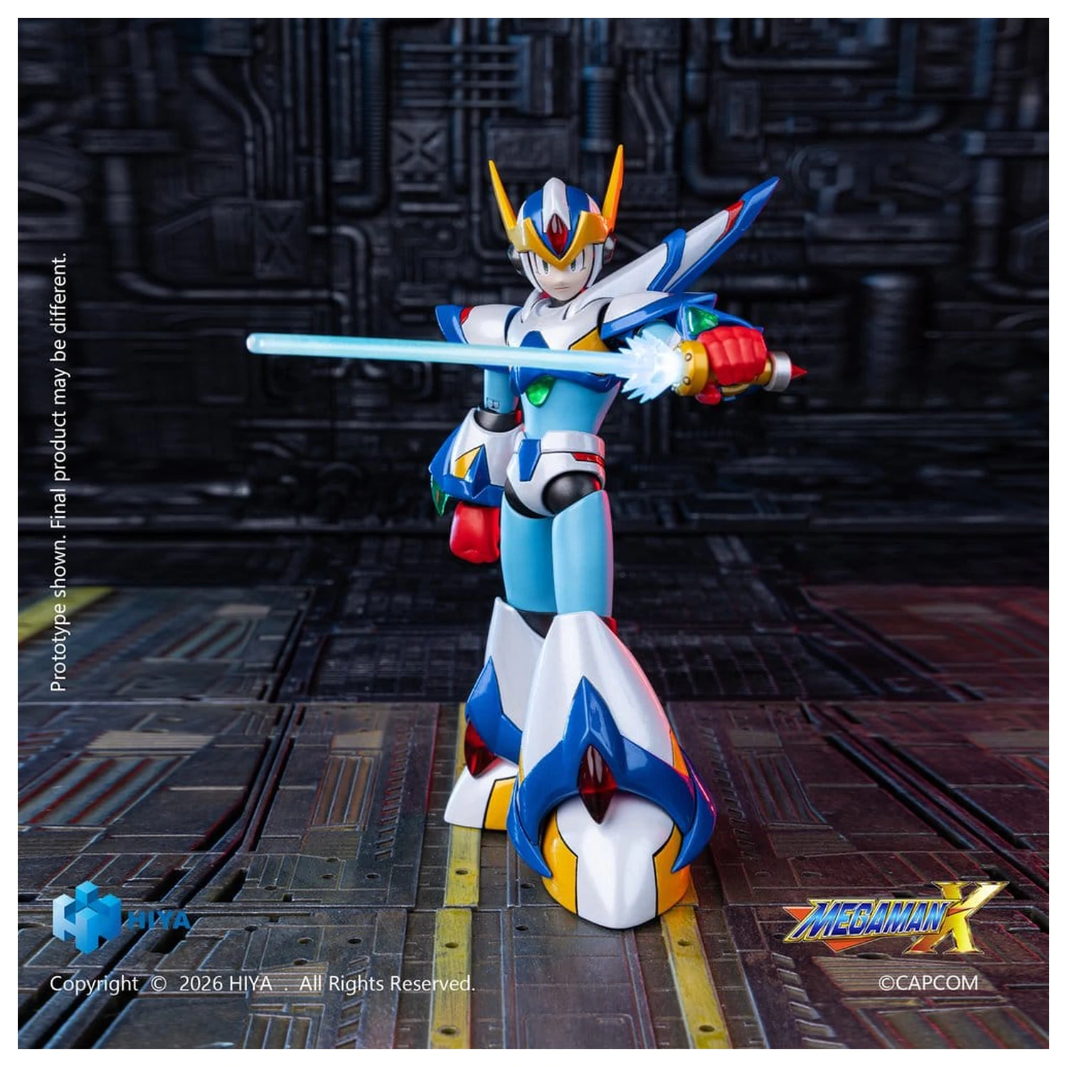 Mega Man X Exquisite Basic Series Akčná figúrka X Falcon Armor Verzia 15 cm produktová fotografia