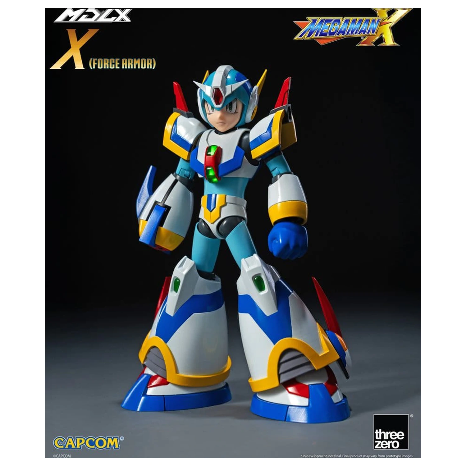 Mega Man X MDLX akčná figúrka Rockman / Mega Man Force Armor 12 cm produktová fotografia