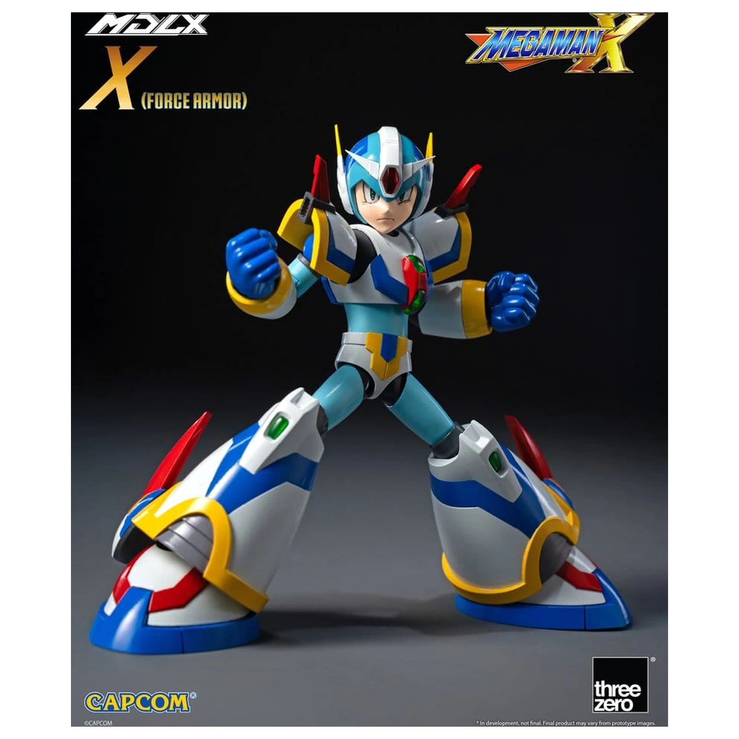 Mega Man X MDLX akčná figúrka Rockman / Mega Man Force Armor 12 cm produktová fotografia