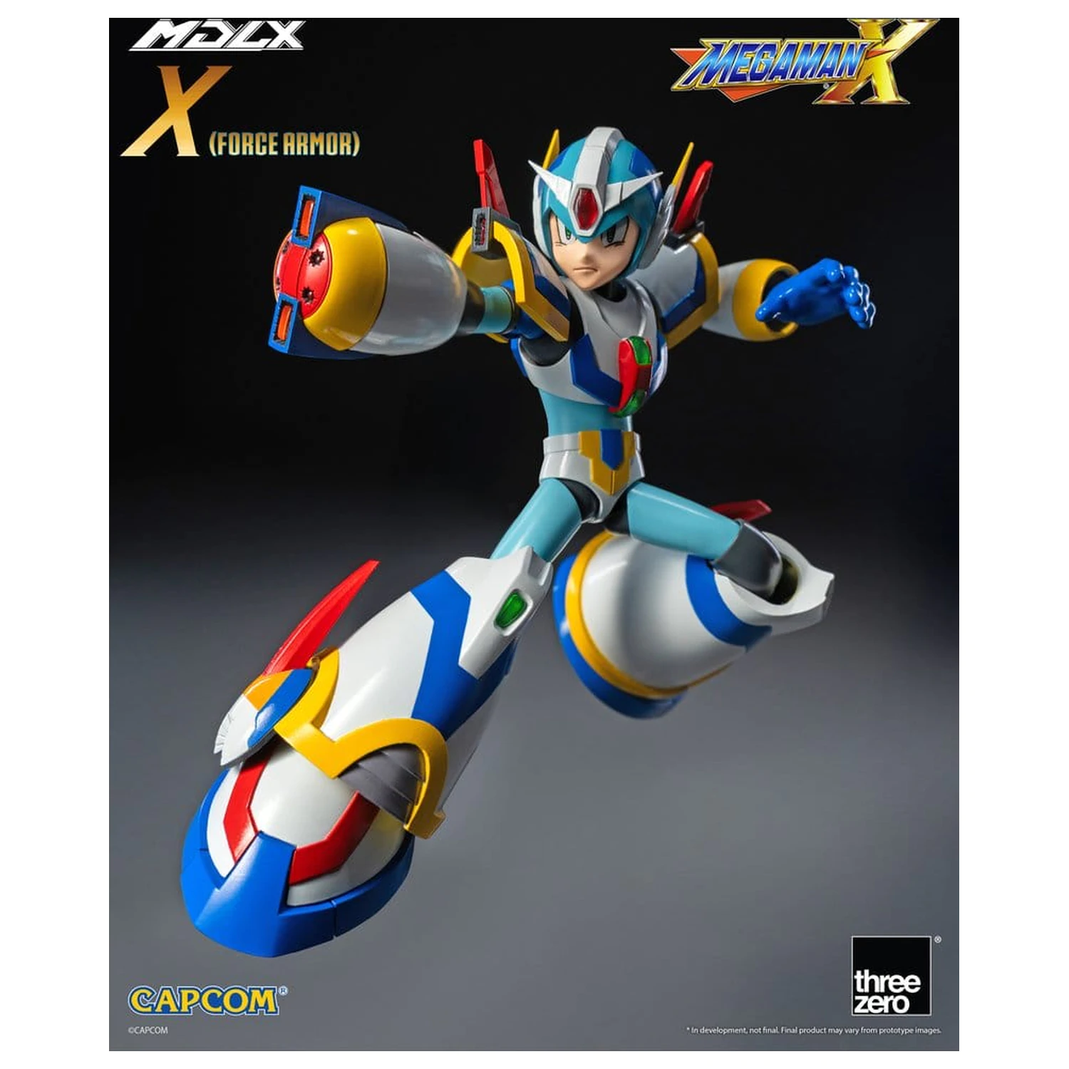Mega Man X MDLX akčná figúrka Rockman / Mega Man Force Armor 12 cm produktová fotografia