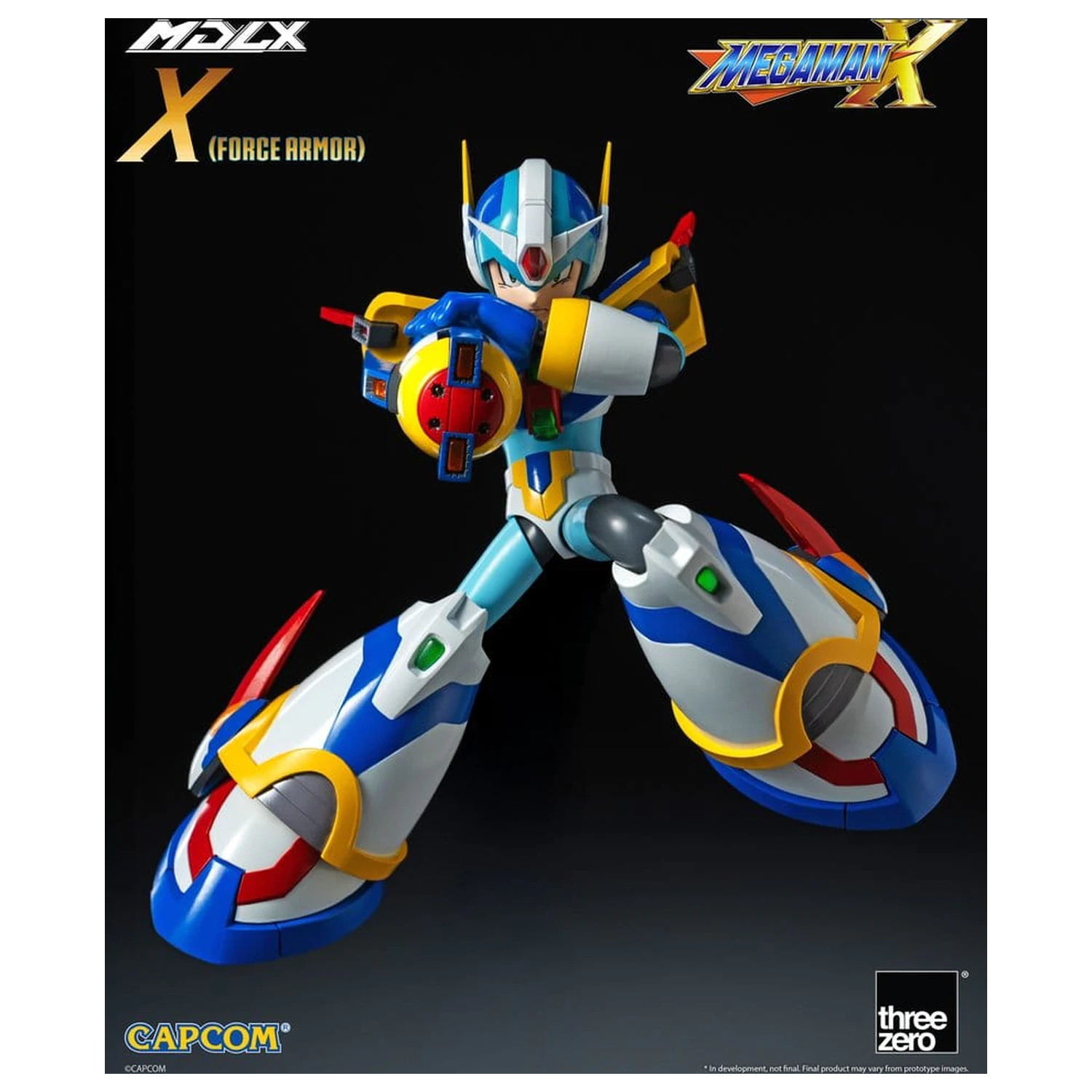 Mega Man X MDLX akčná figúrka Rockman / Mega Man Force Armor 12 cm produktová fotografia