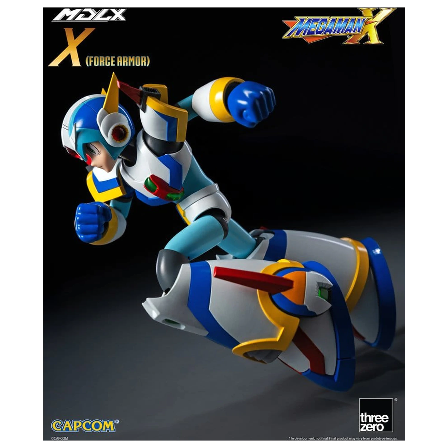 Mega Man X MDLX akčná figúrka Rockman / Mega Man Force Armor 12 cm produktová fotografia