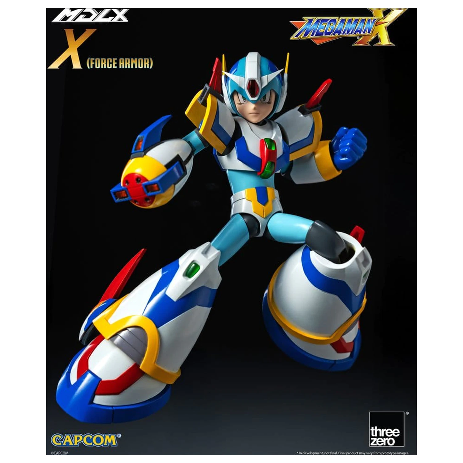 Mega Man X MDLX akčná figúrka Rockman / Mega Man Force Armor 12 cm produktová fotografia