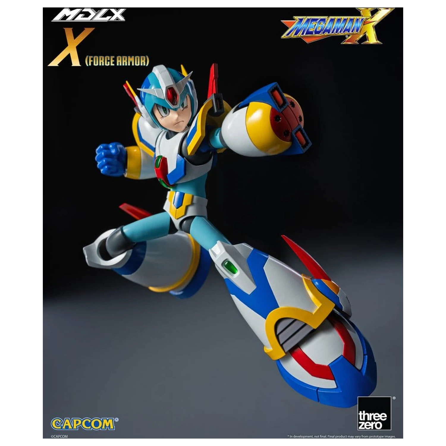 Mega Man X MDLX akčná figúrka Rockman / Mega Man Force Armor 12 cm produktová fotografia