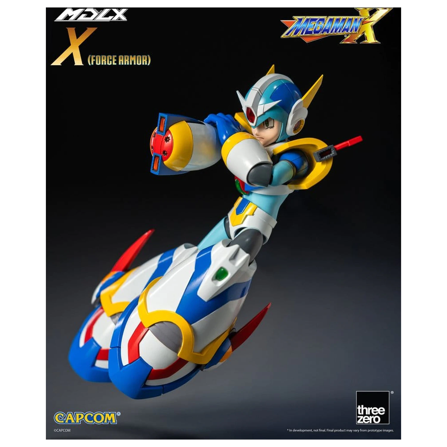 Mega Man X MDLX akčná figúrka Rockman / Mega Man Force Armor 12 cm produktová fotografia