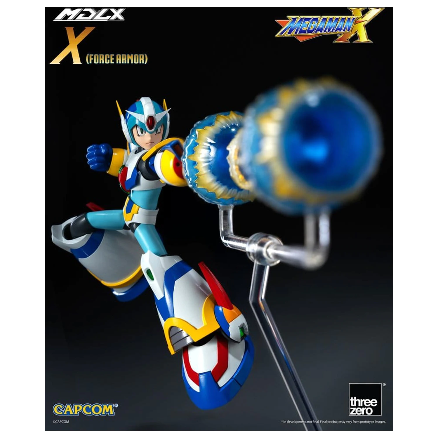 Mega Man X MDLX akčná figúrka Rockman / Mega Man Force Armor 12 cm produktová fotografia