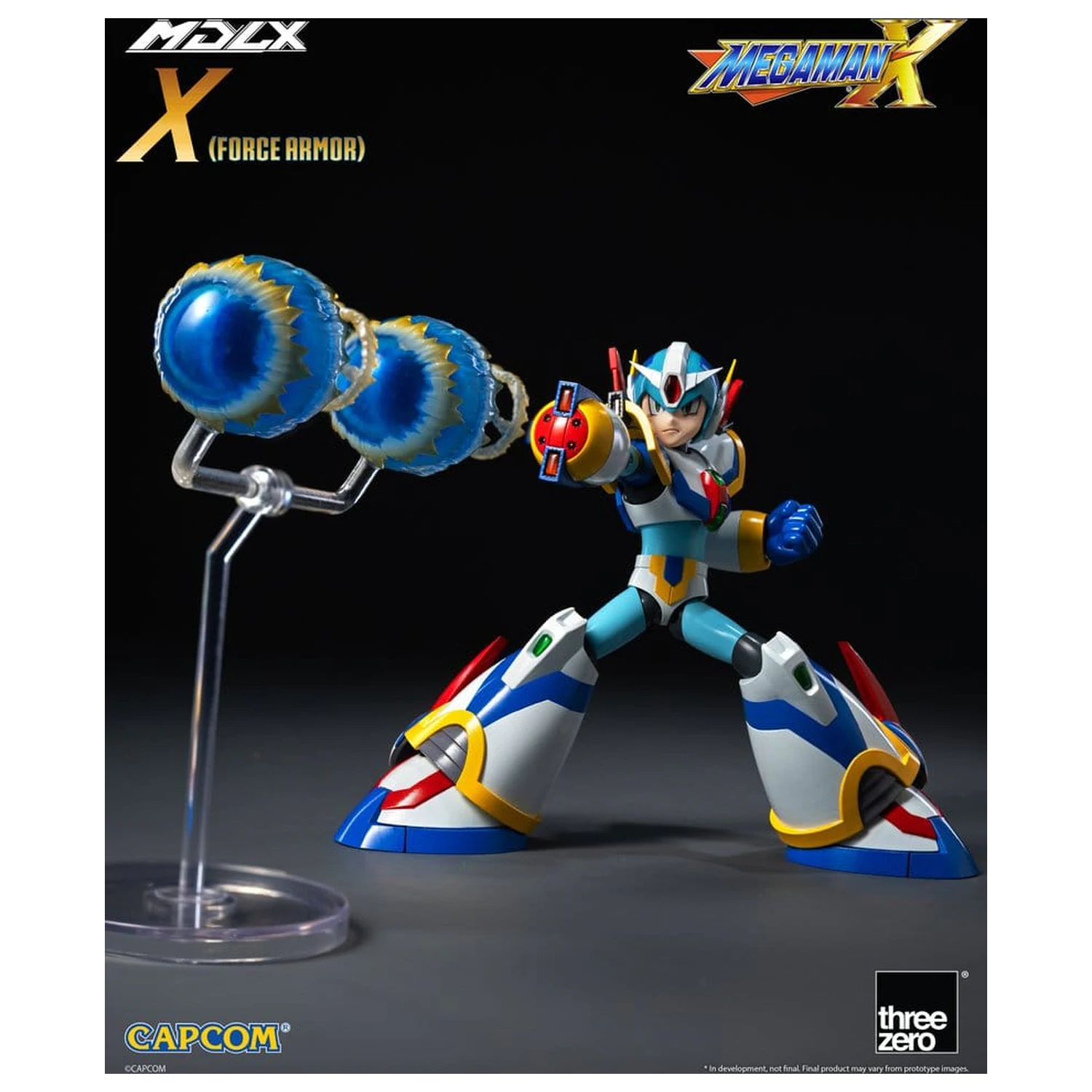 Mega Man X MDLX akčná figúrka Rockman / Mega Man Force Armor 12 cm produktová fotografia