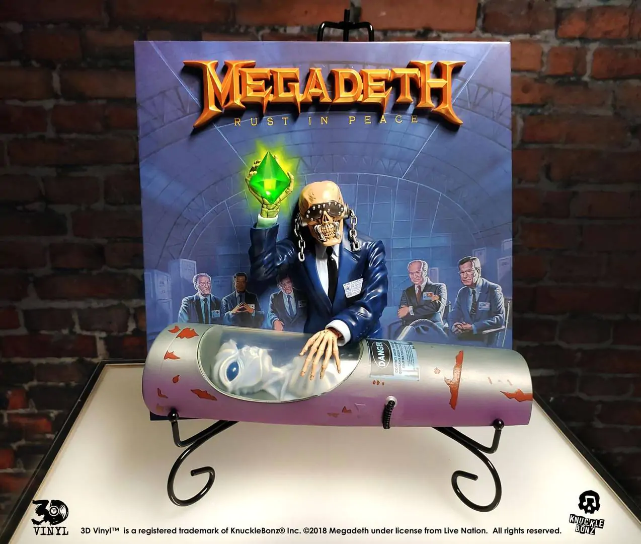 Megadeth 3D vinylová socha Rust In Peace 30 cm produktová fotografia