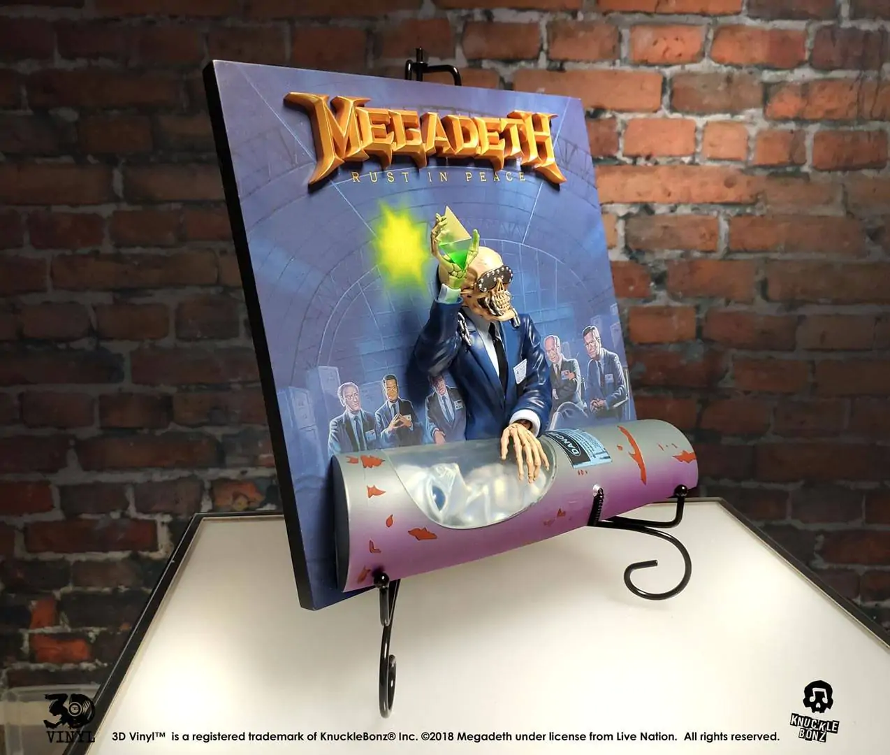 Megadeth 3D vinylová socha Rust In Peace 30 cm produktová fotografia