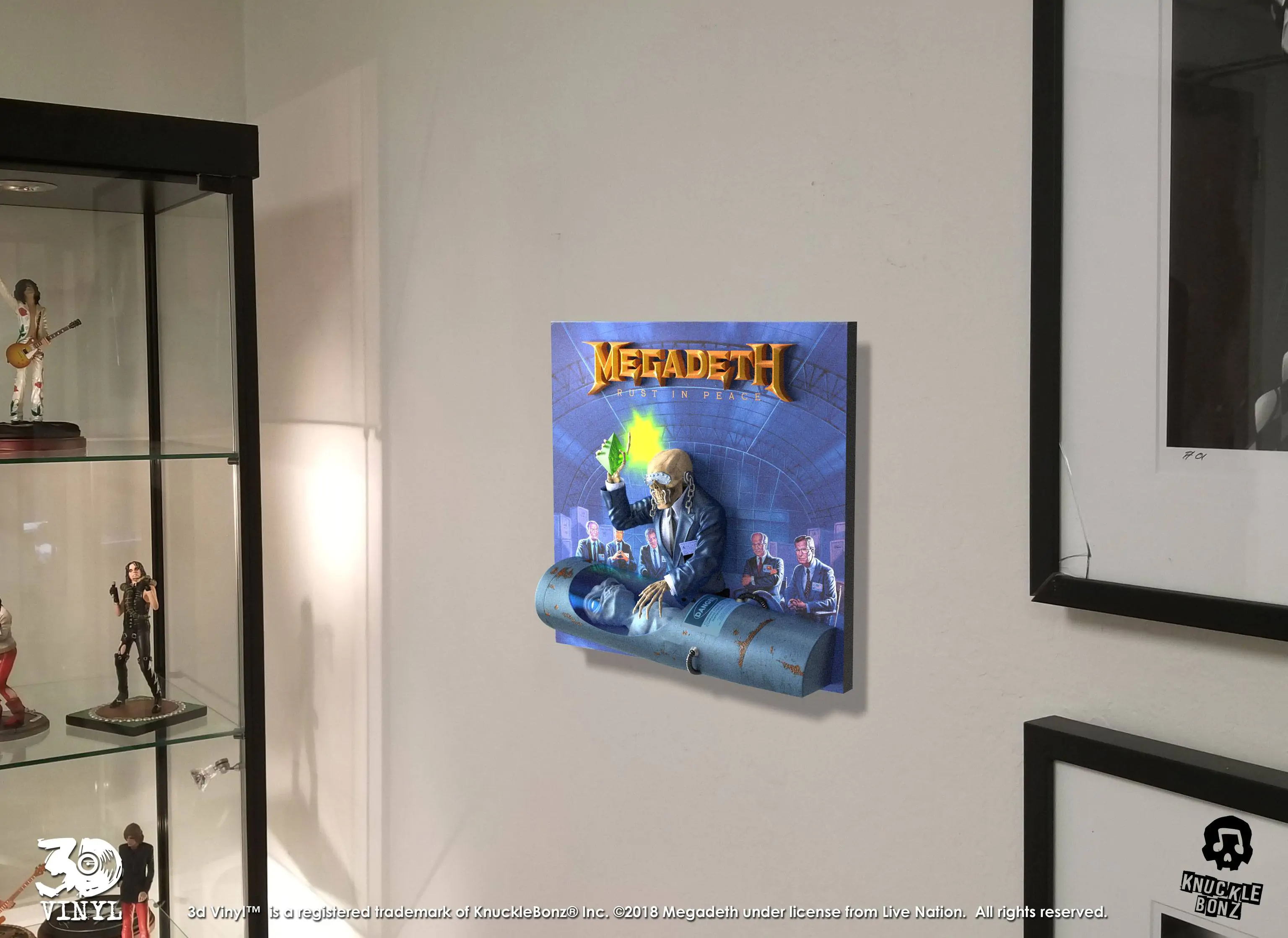 Megadeth 3D vinylová socha Rust In Peace 30 cm produktová fotografia