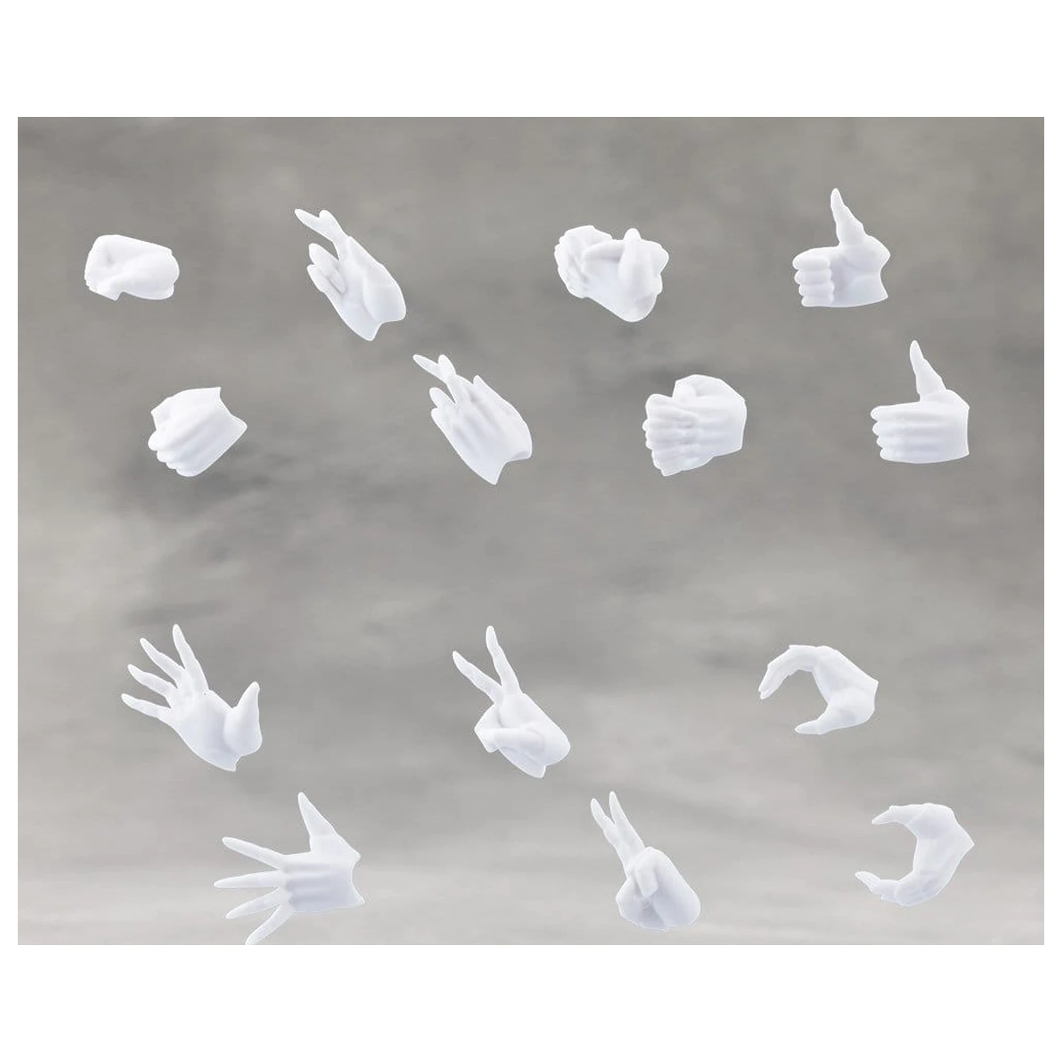 Megalomaria Unlimited Universe Model Kit Doplnková Sada Ex Hand Unit Female Type A WHITE Ver. produktová fotografia