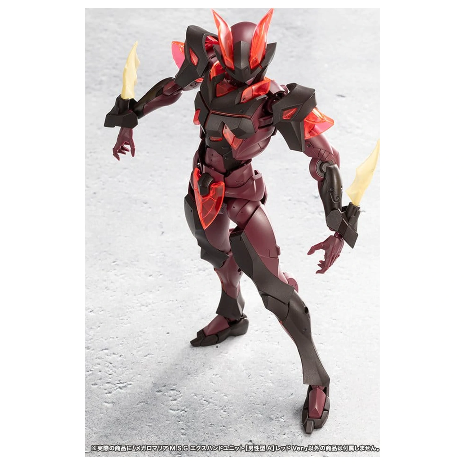 Megalomaria Unlimited Universe Model Kit Doplnkový Set Ex Hand Unit Male Type A Red Ver. produktová fotografia