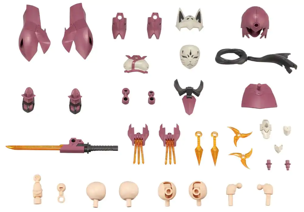 Megalomaria Unlimited Universe Model Kit Accesoory Set Metamorphose Unit Exarmor Ninja Fox - Modelová stavebnica, sada príslušenstva produktová fotografia