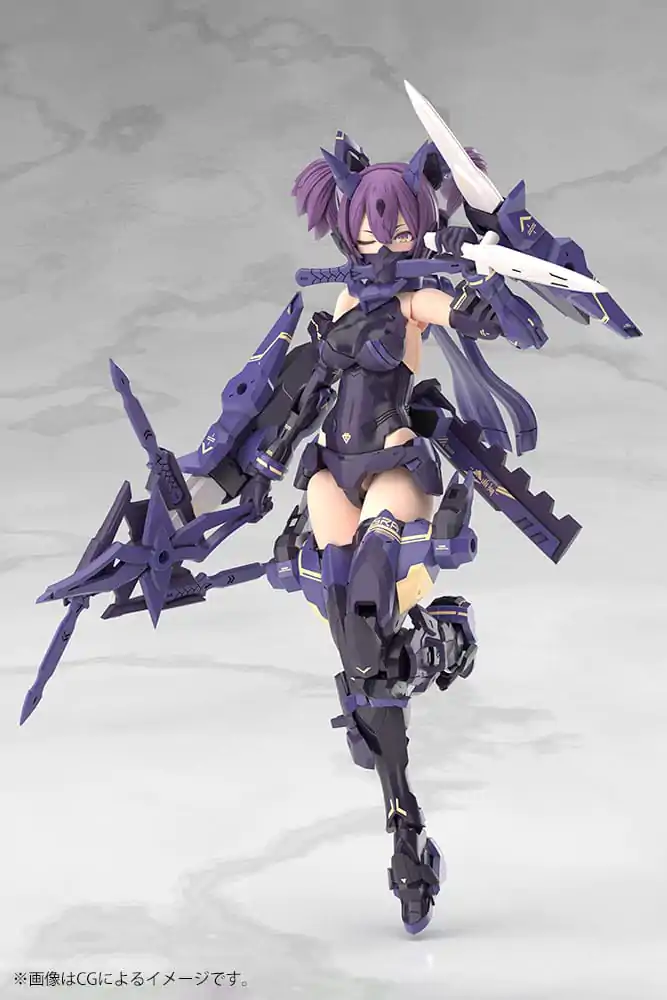 Megami Device Plastový model kit 1/1 Asra Ninja Kaname Shadow Edition Full Package 14 cm produktová fotografia