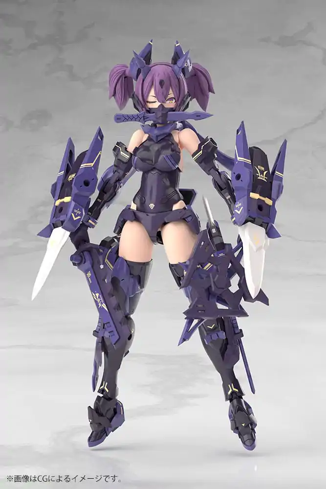 Megami Device Plastový model kit 1/1 Asra Ninja Kaname Shadow Edition Full Package 14 cm produktová fotografia
