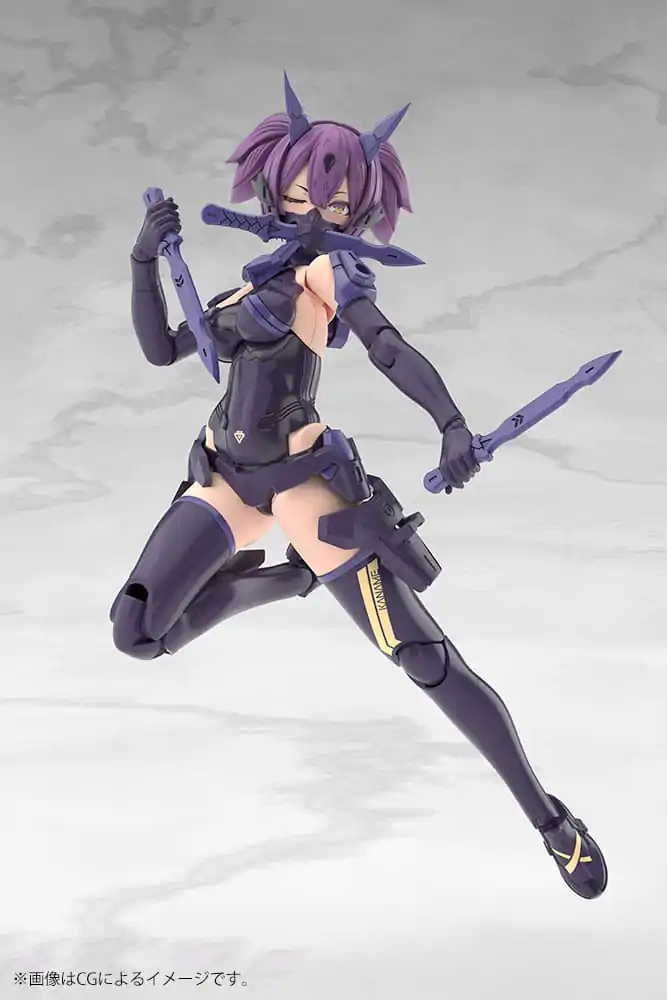 Megami Device Plastový model kit 1/1 Asra Ninja Kaname Shadow Edition Full Package 14 cm produktová fotografia