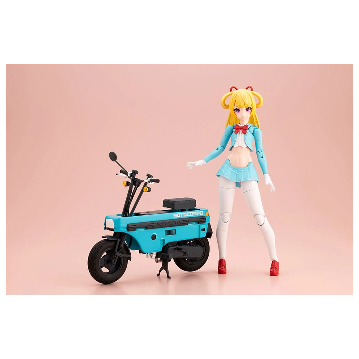 Megami Device Buster Doll Series Súprava plastového modelu 1/1 Knight Alice s Honda AB12 Motocompo 15 cm produktová fotografia