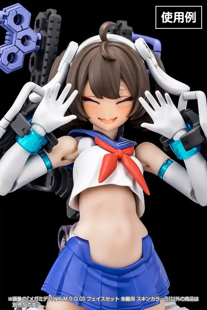 Megami Device M.S.G 03 Akčná figúrka Príslušenstvo Set Face Asra Skin Color D produktová fotografia