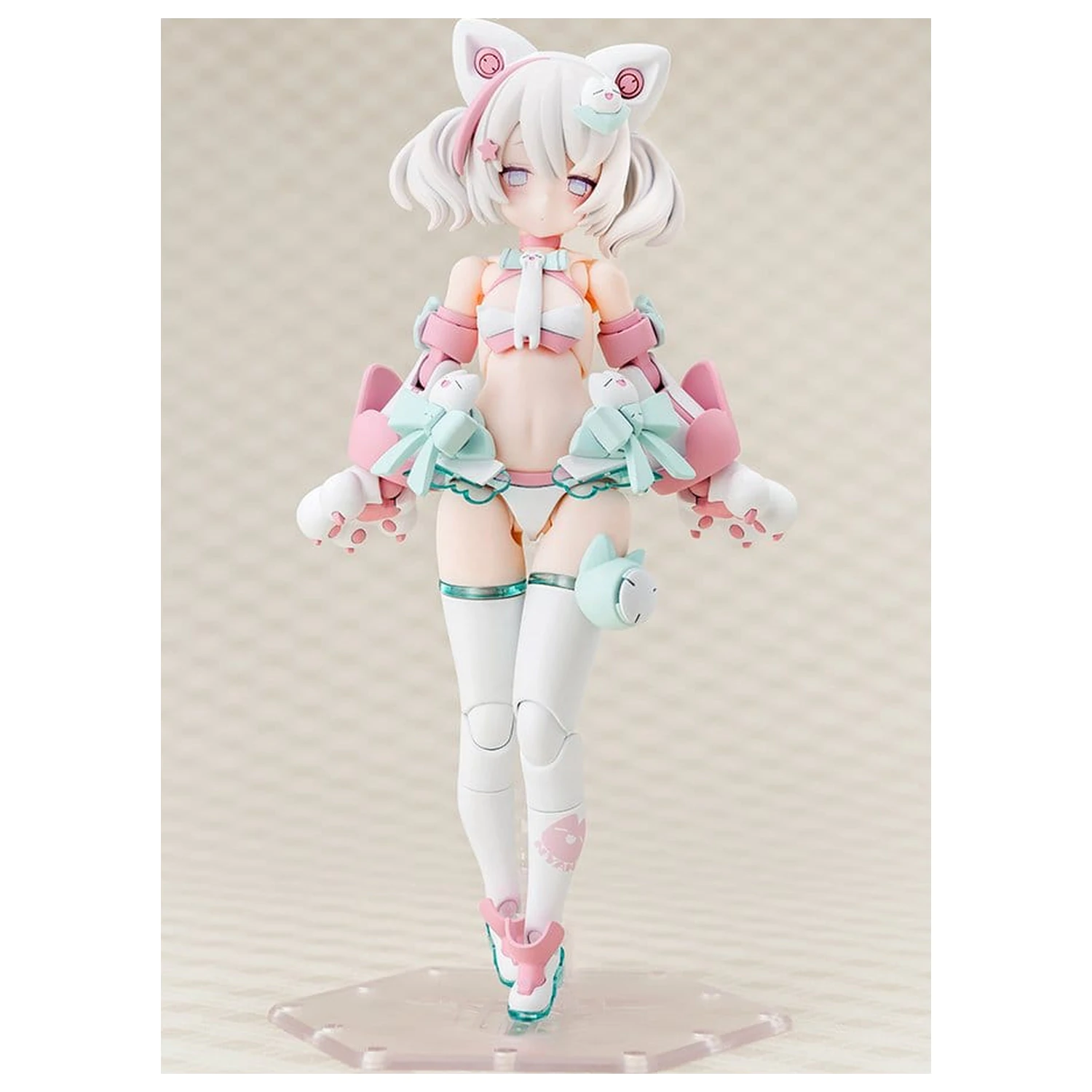 Megami Device plastový model kit 1/1 Puni Mofu Shiro Mao 14 cm produktová fotografia