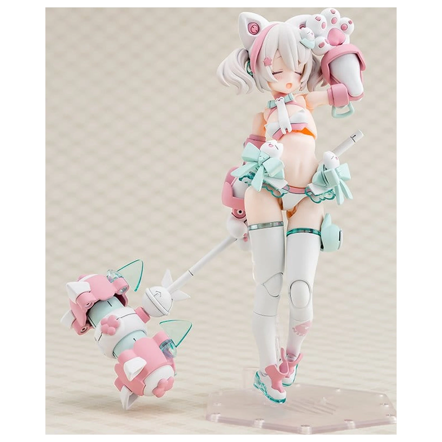 Megami Device plastový model kit 1/1 Puni Mofu Shiro Mao 14 cm produktová fotografia