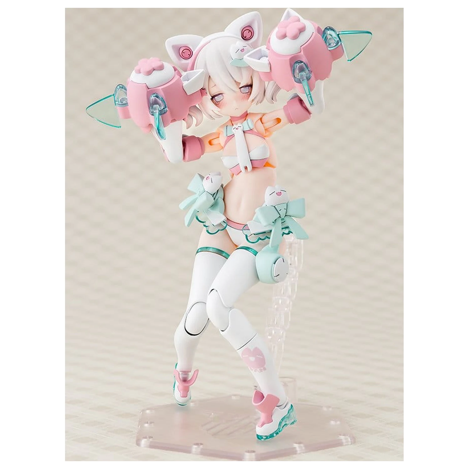 Megami Device plastový model kit 1/1 Puni Mofu Shiro Mao 14 cm produktová fotografia