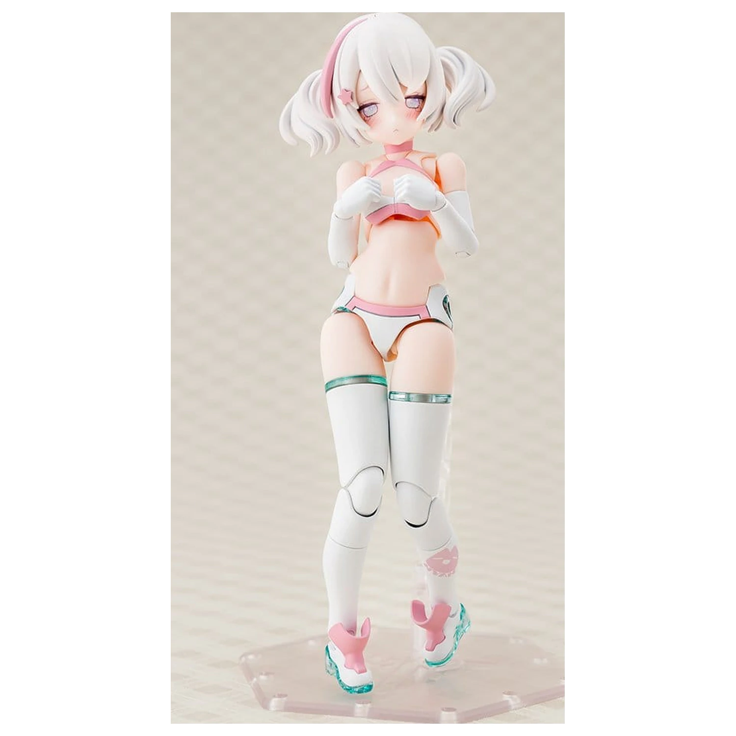 Megami Device plastový model kit 1/1 Puni Mofu Shiro Mao 14 cm produktová fotografia
