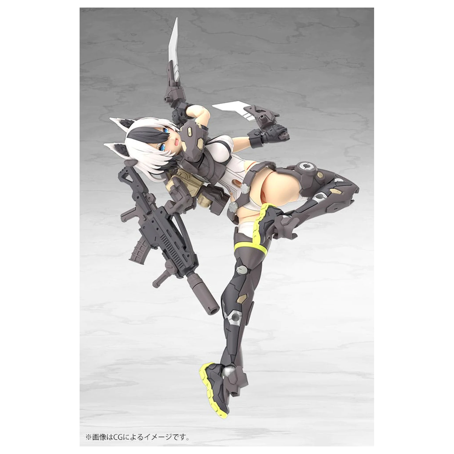 Megami Device Plastiková stavebnica 1/1 Yggdrasis Garm Ripper 16 cm produktová fotografia