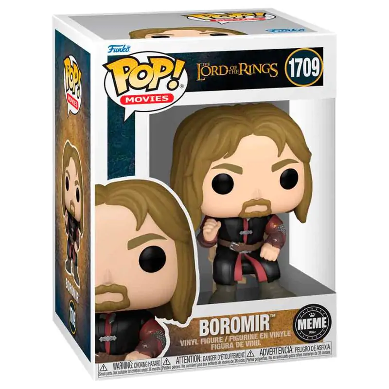 Lord of the Rings POP! Movies Vinilová figúrka Boromir (Méme) 9 cm termékfotó