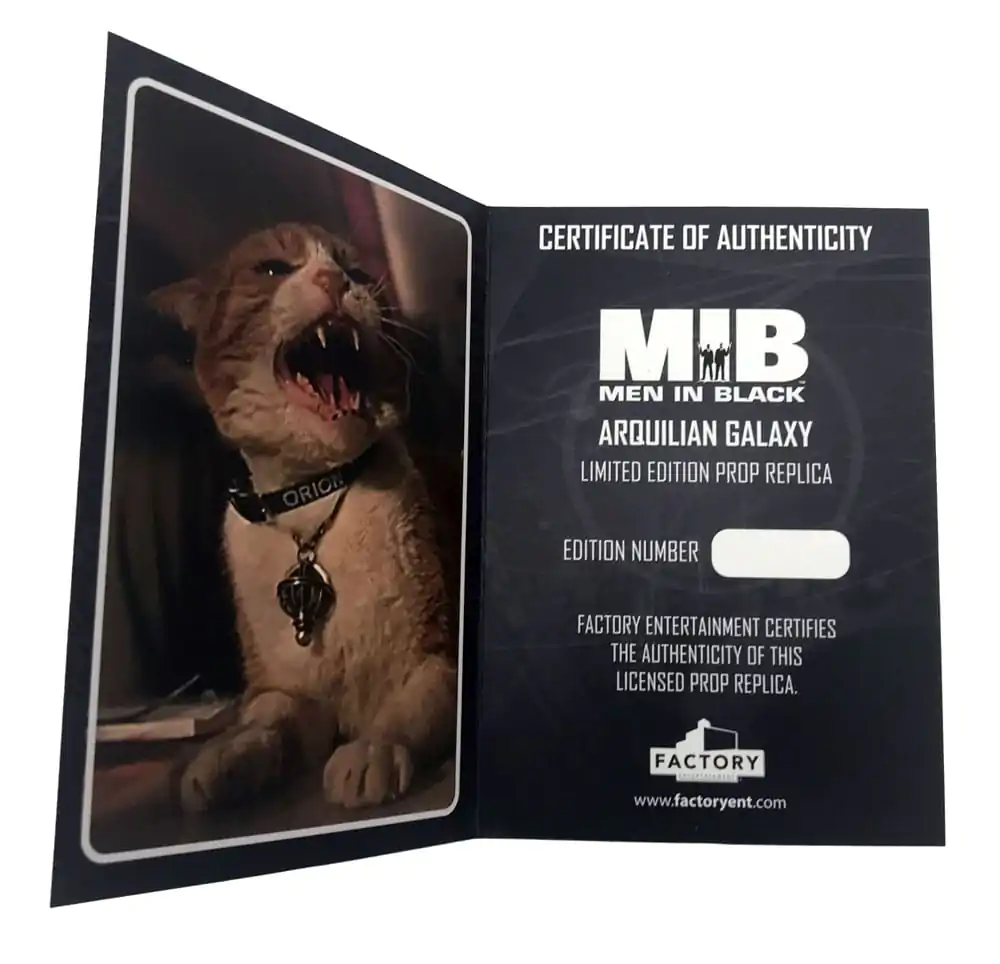Men in Black replika rekvizity 1/1 The Arquilian Galaxy náhrdelník Limited Edition produktová fotografia
