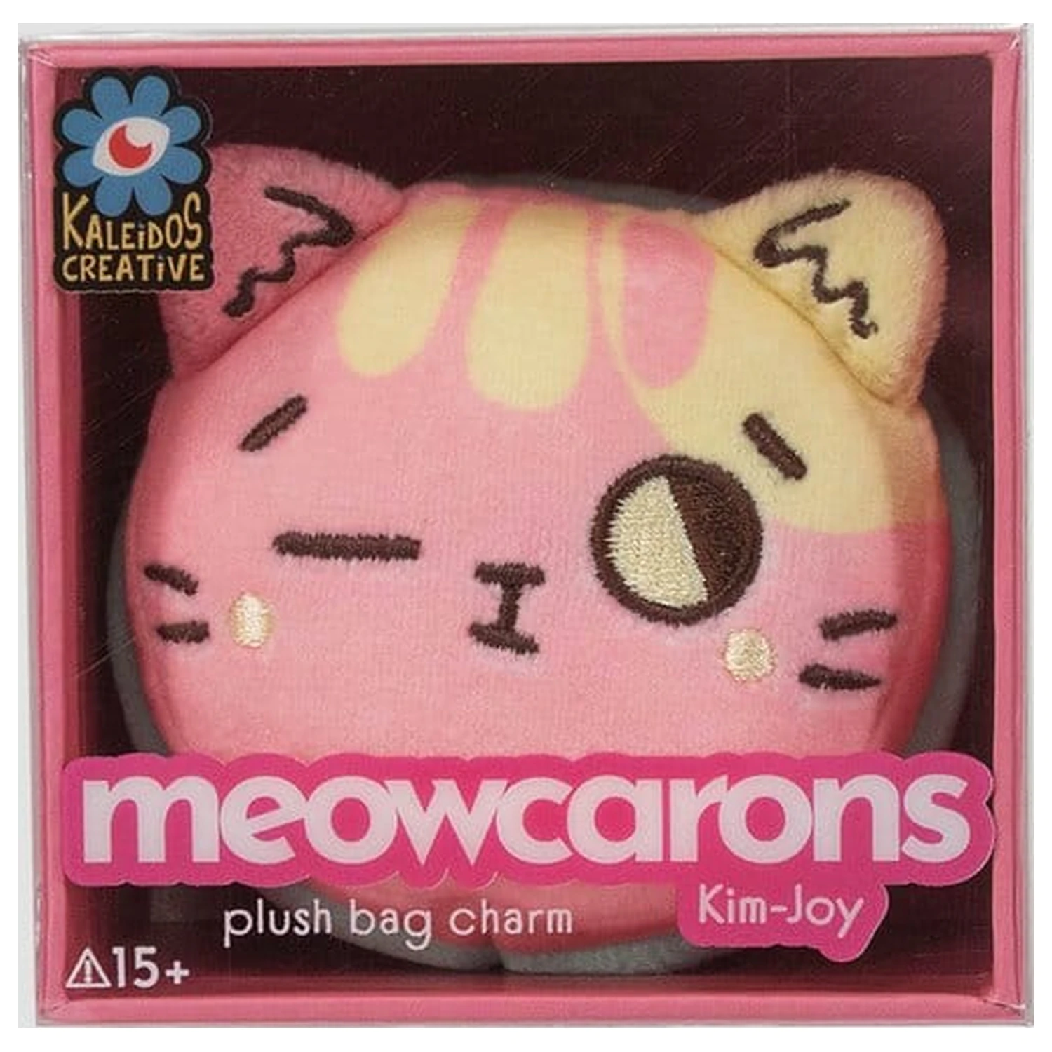 Meowcaron plyšová ozdoba na tašku Wink 7 cm produktová fotografia