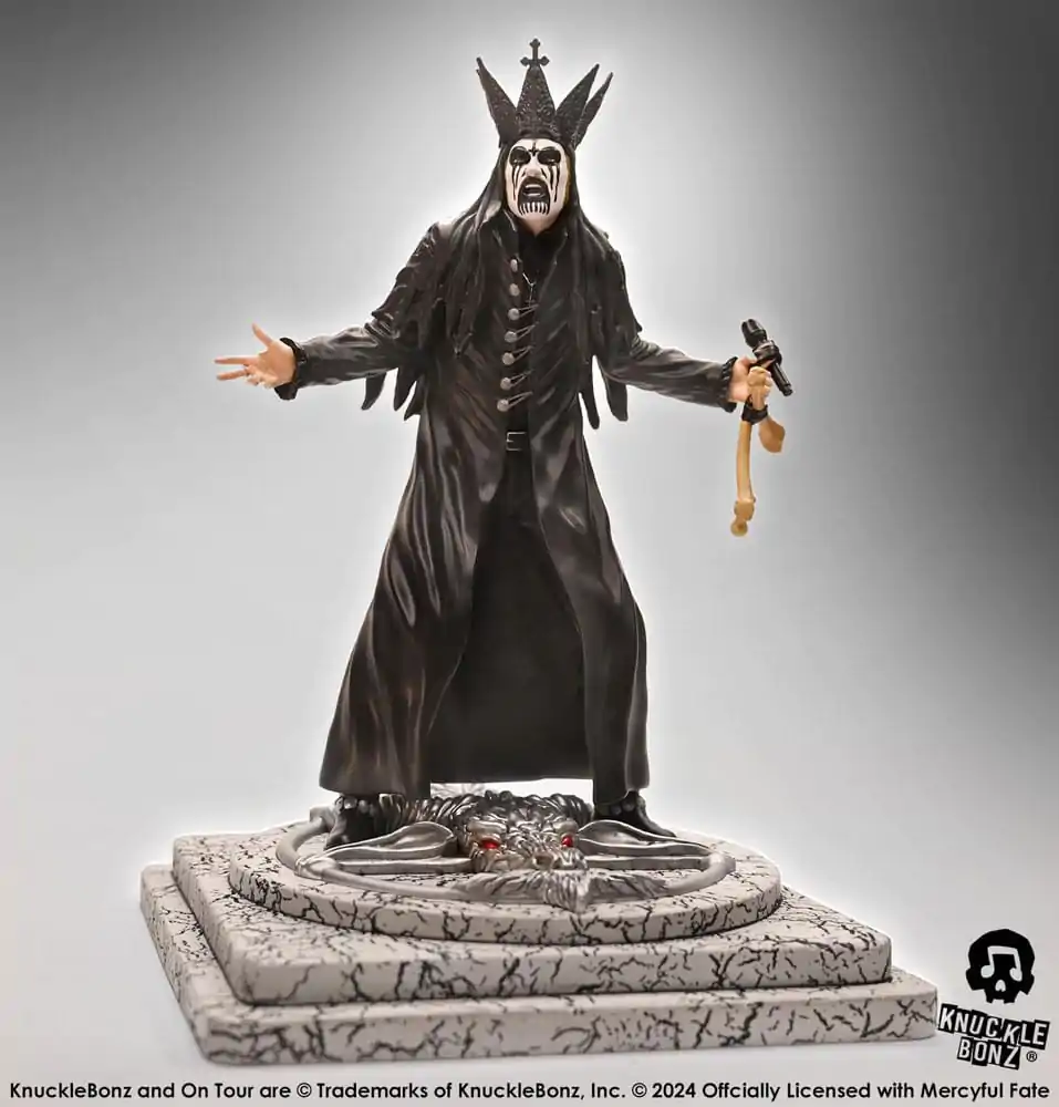 Mercyful Fate Rock Iconz socha King Diamond III (Black Version) 22 cm termékfotó