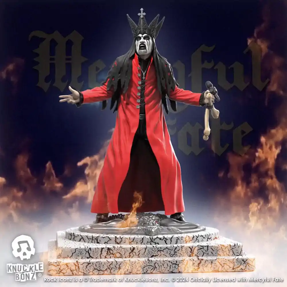 Mercyful Fate Rock Iconz Statue King Diamond III (Red Version) 22 cm termékfotó