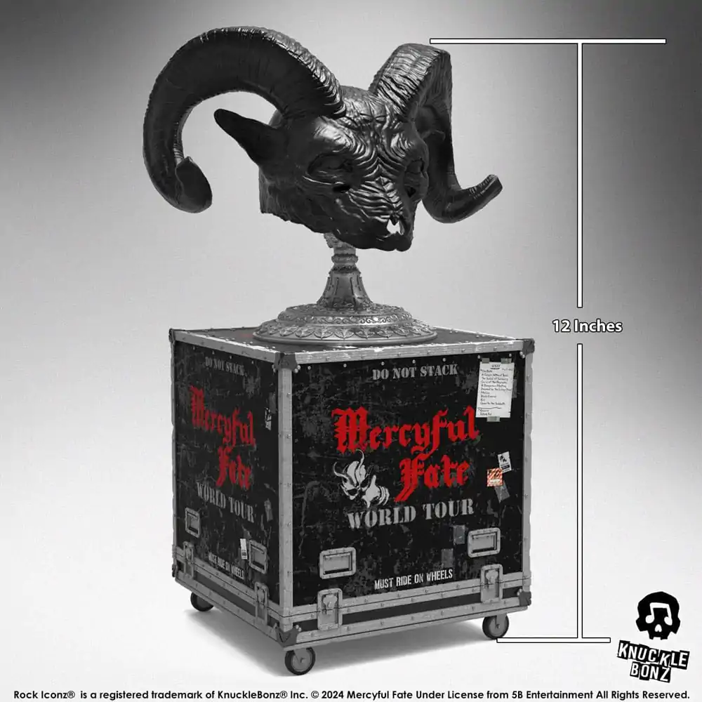 Mercyful Fate Rock Ikonz On Tour Road Case Socha & Stage Mask Set World Tour produktová fotografia
