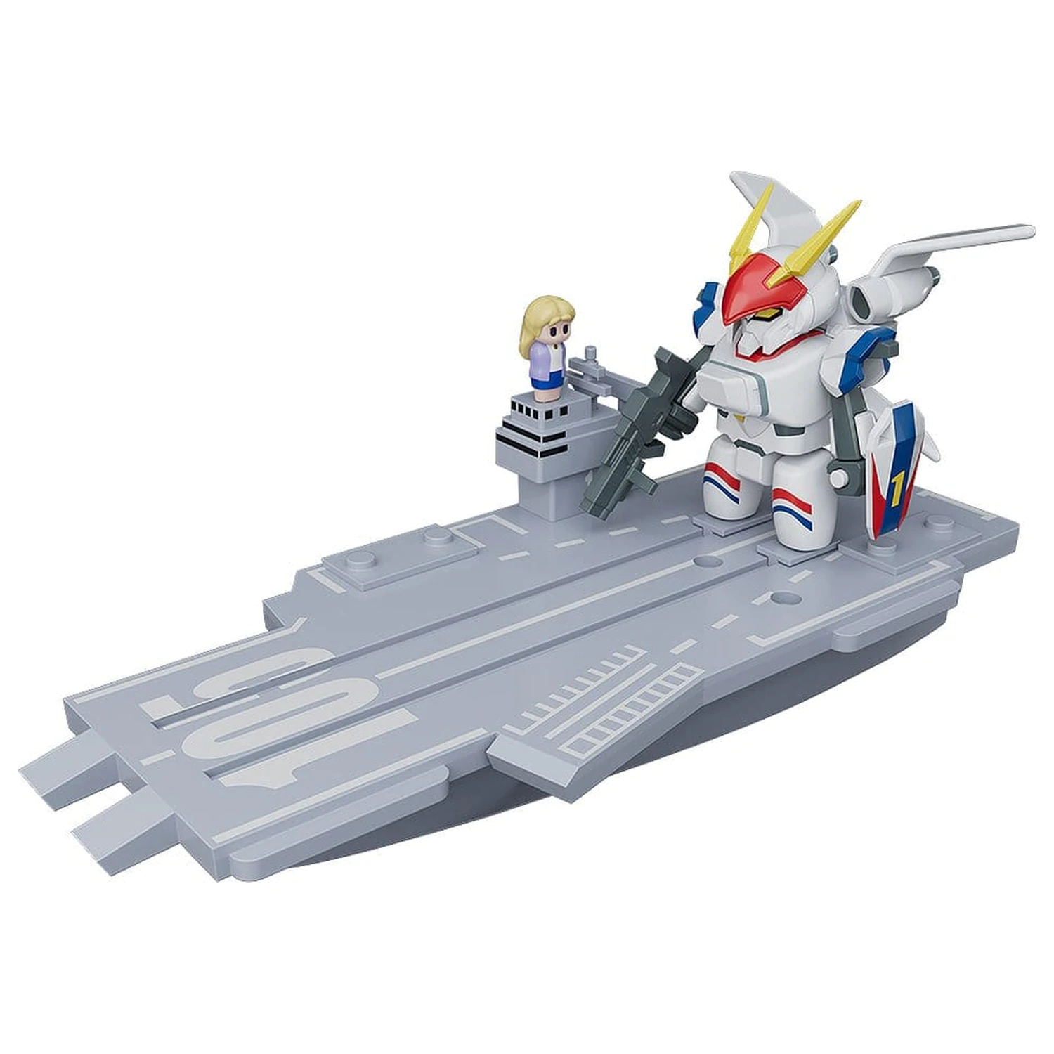 Akčná figúrka Metal Armor Dragonar Brickroid Dragonar-1 (Opening Ver.) a súprava nosiča 5 cm produktová fotografia
