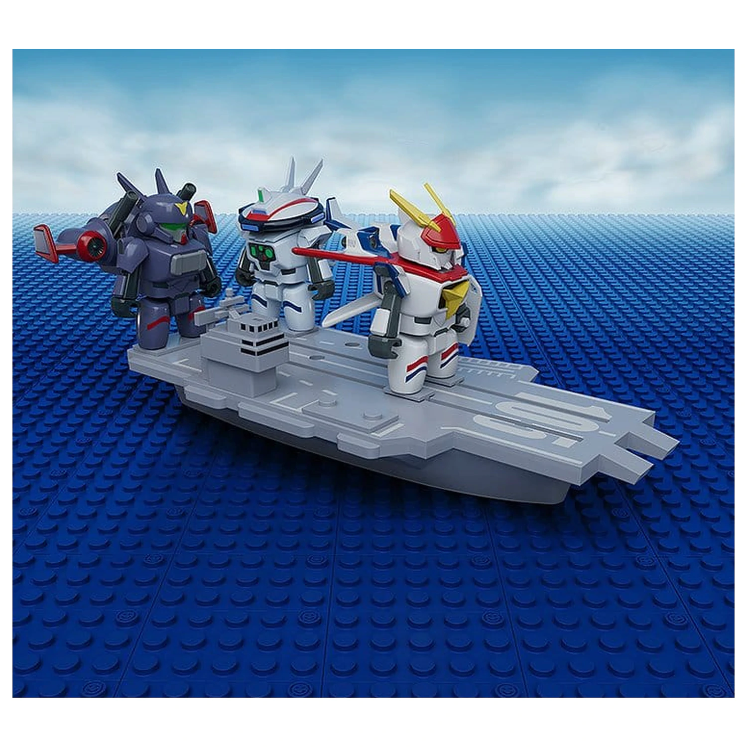 Akčná figúrka Metal Armor Dragonar Brickroid Dragonar-1 (Opening Ver.) a súprava nosiča 5 cm produktová fotografia