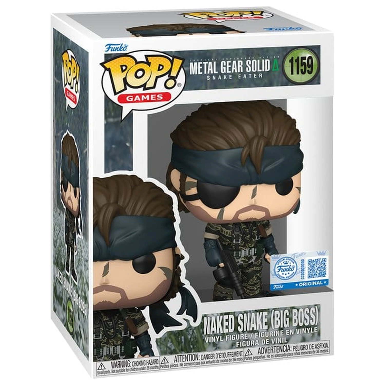 Metal Gear Funko POP! Games Vinylová figúrka Metal Gear Solid 3- Big Boss 9 cm produktová fotografia