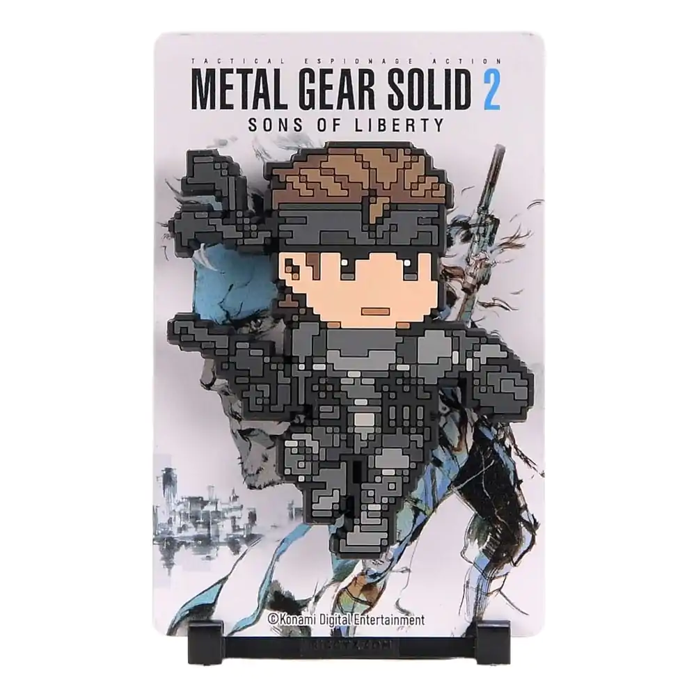 Metal Gear Solid 2 FiGGYZ magnet zberateľský Solid Snake (Hero Pose) 11 cm produktová fotografia