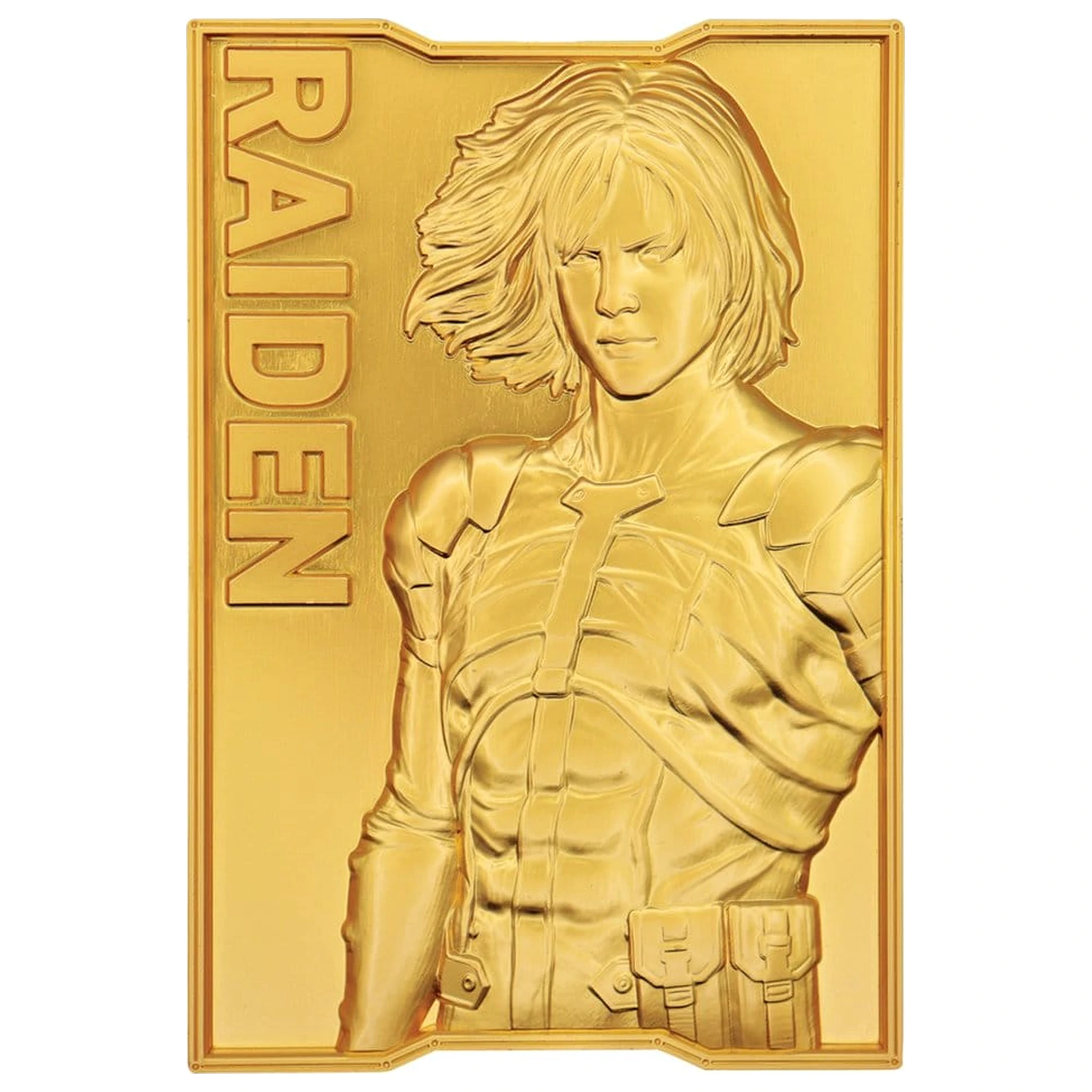 Metal Gear Solid 2 Ingot Raiden 24k pozlátená limitovaná edícia produktová fotografia