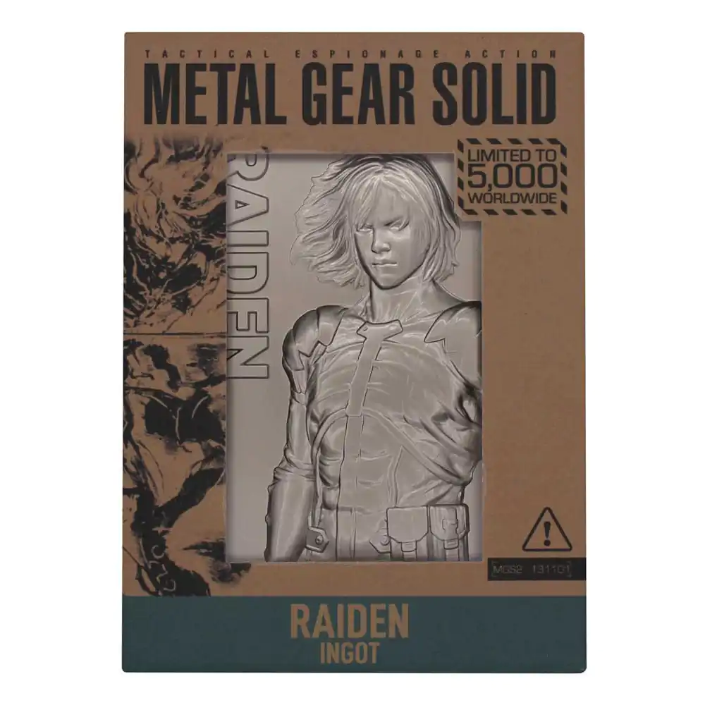 Metal Gear Solid 2 Zliatok Raiden Limitovaná edícia produktová fotografia