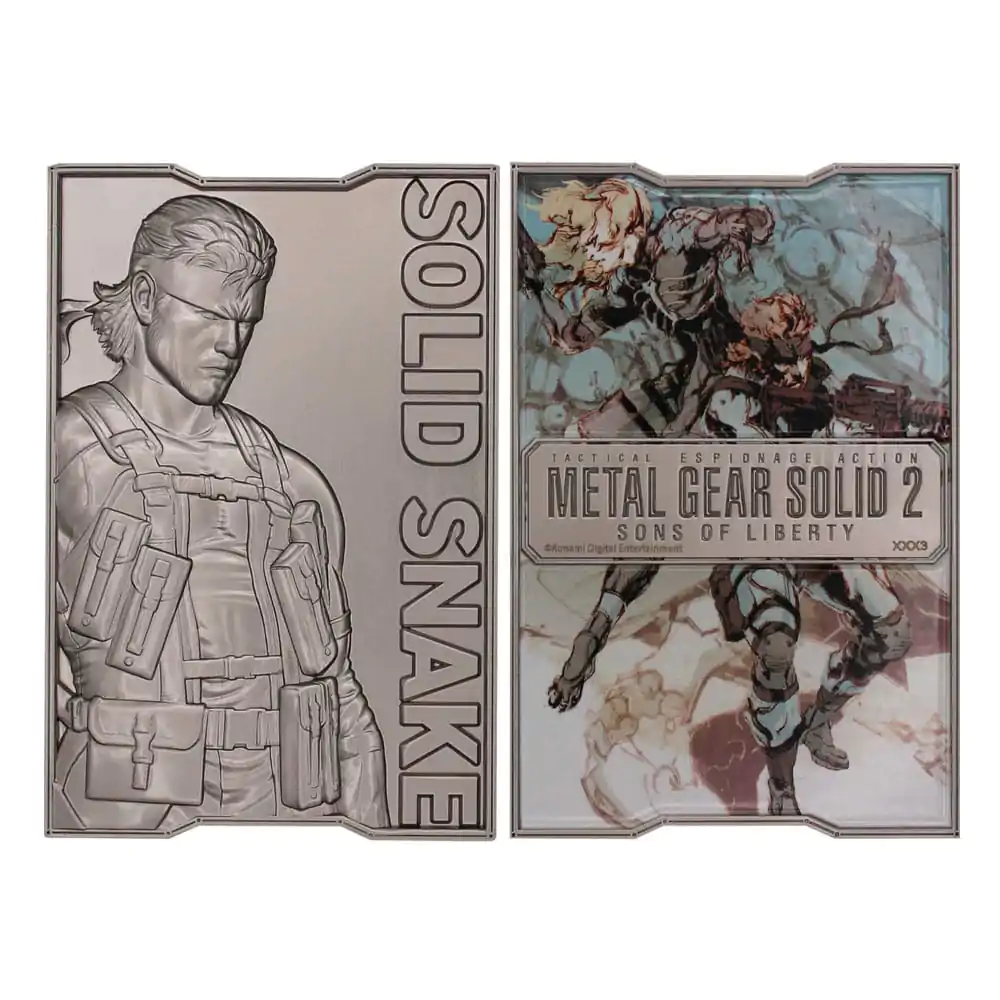 Metal Gear Solid 2 Zliatok Snake Limitovaná edícia produktová fotografia