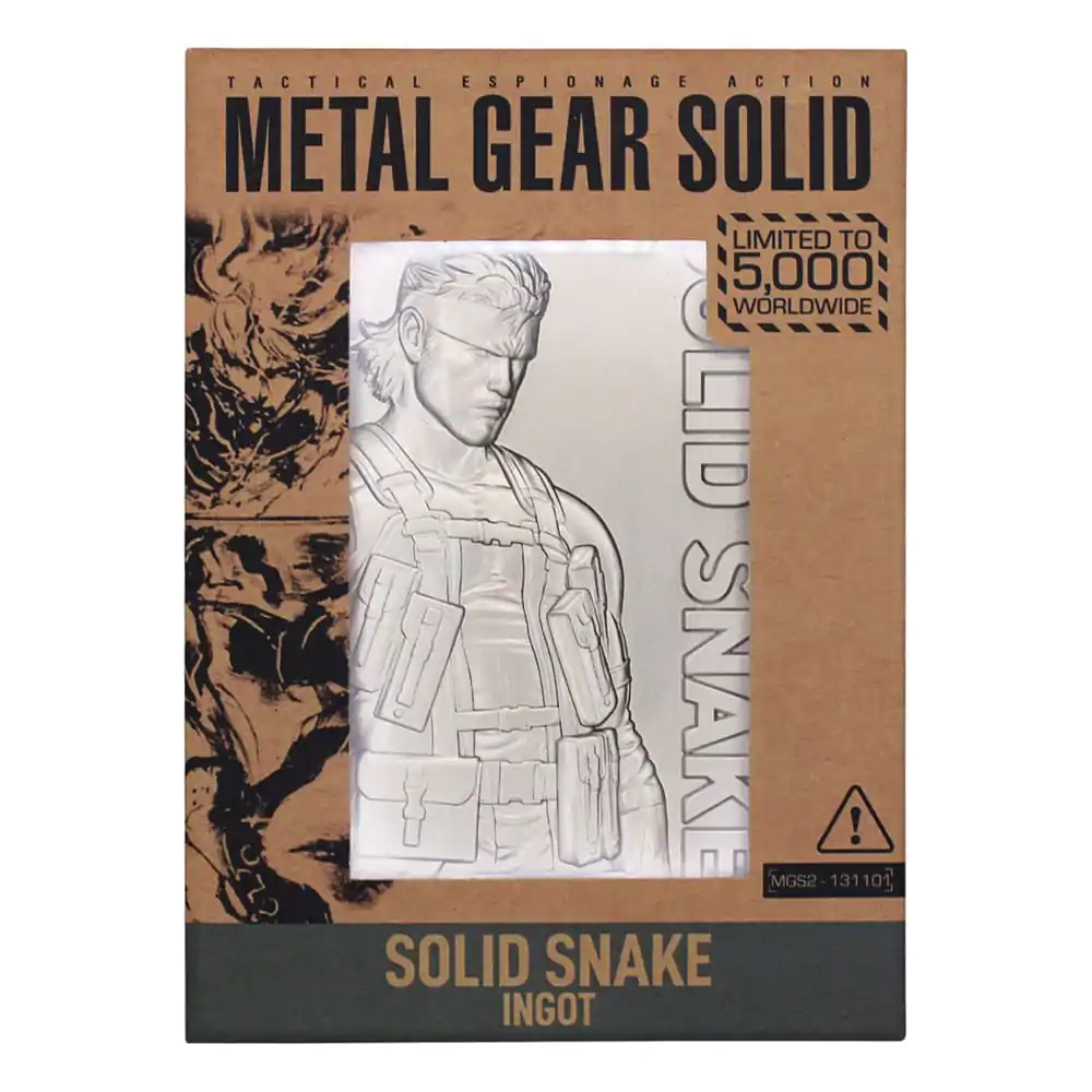 Metal Gear Solid 2 Zliatok Snake Limitovaná edícia produktová fotografia