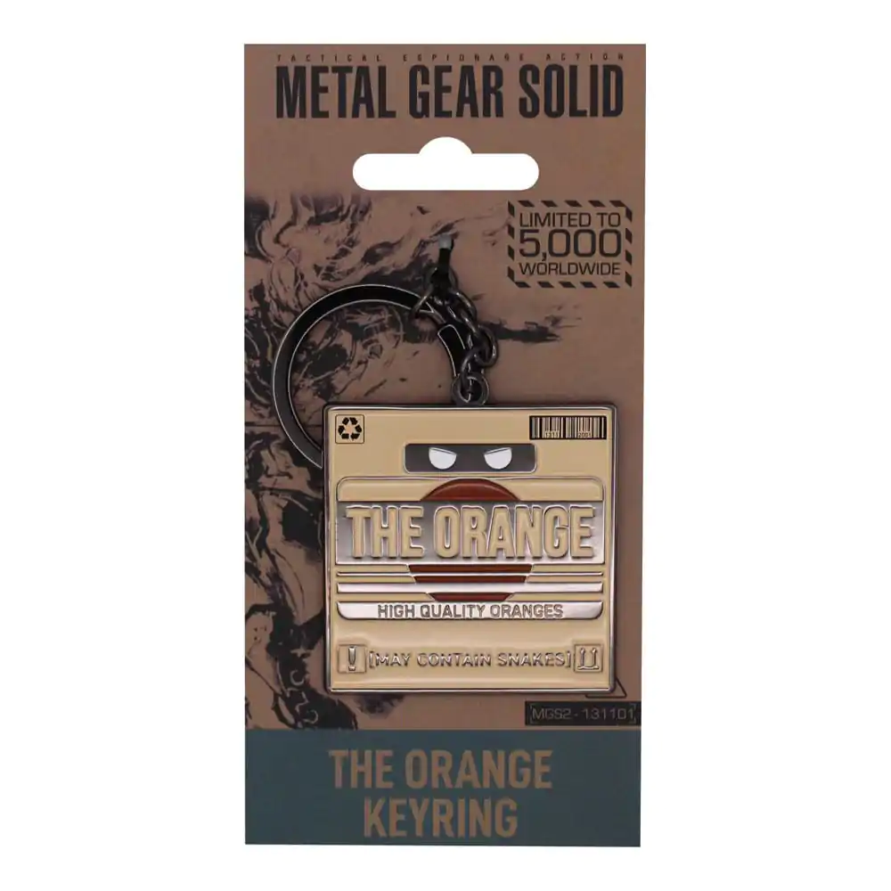 Metal Gear Solid 2 Prívesok na kľúče Limitovaná edícia produktová fotografia