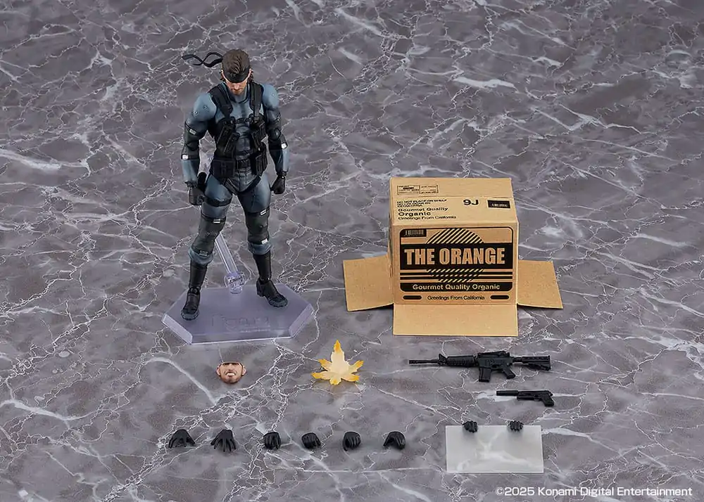 Metal Gear Solid 2: Sons of Liberty Figma Akčná figúrka Solid Snake MGS2 Ver. Updated Edition 16 cm produktová fotografia