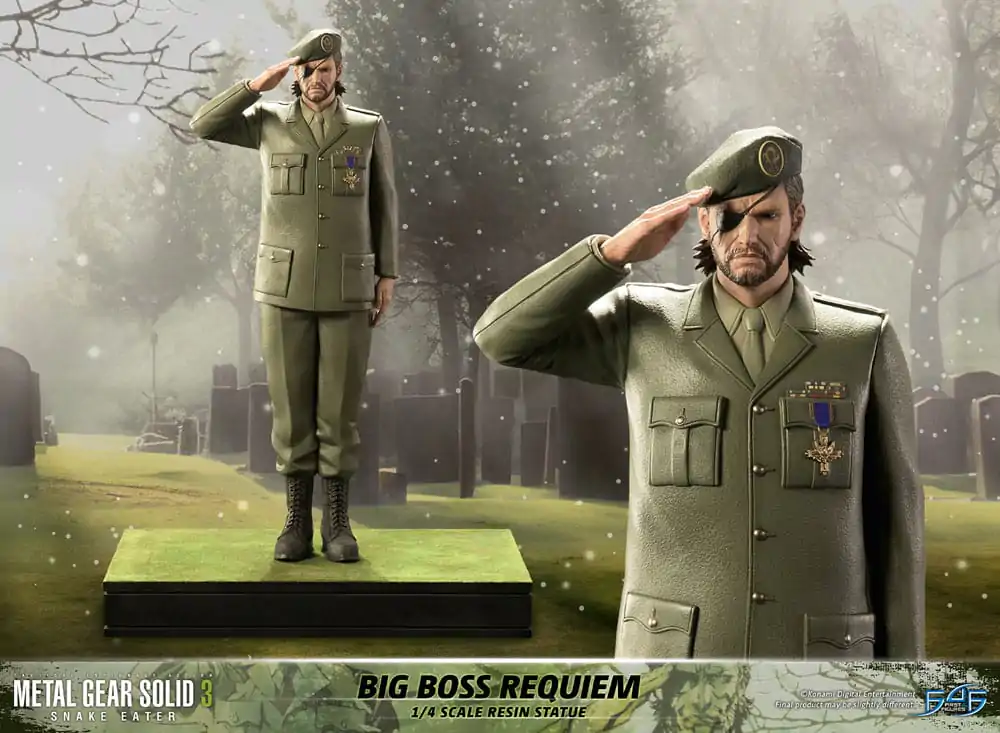 Metal Gear Solid 3: Snake Eater Statue 1/4 Big Boss Requiem 55 cm termékfotó