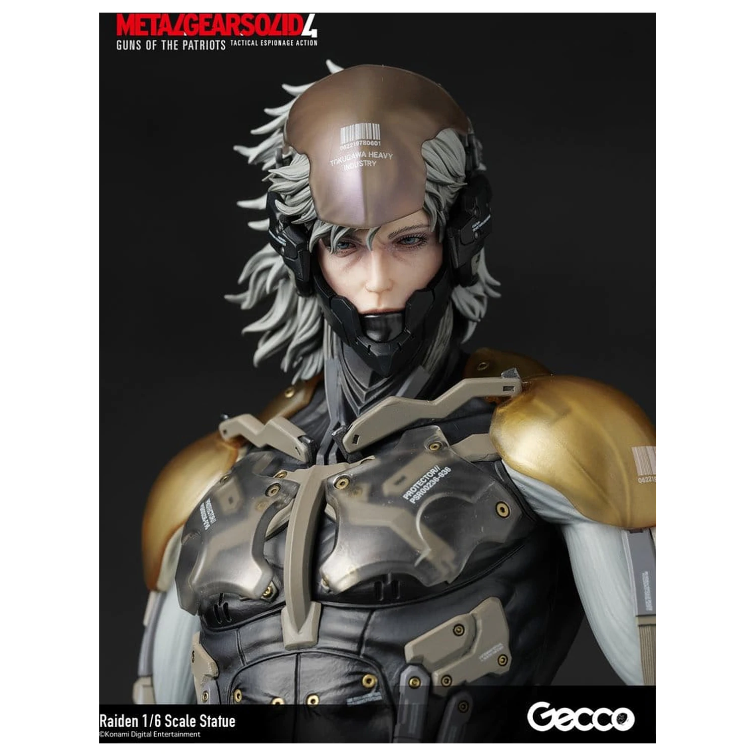 Metal Gear Solid 4 Guns of the Patriots Socha 1/6 Raiden 32 cm produktová fotografia