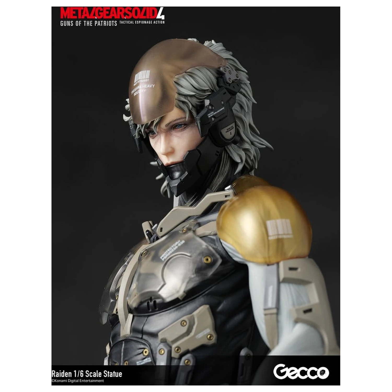 Metal Gear Solid 4 Guns of the Patriots Socha 1/6 Raiden 32 cm produktová fotografia