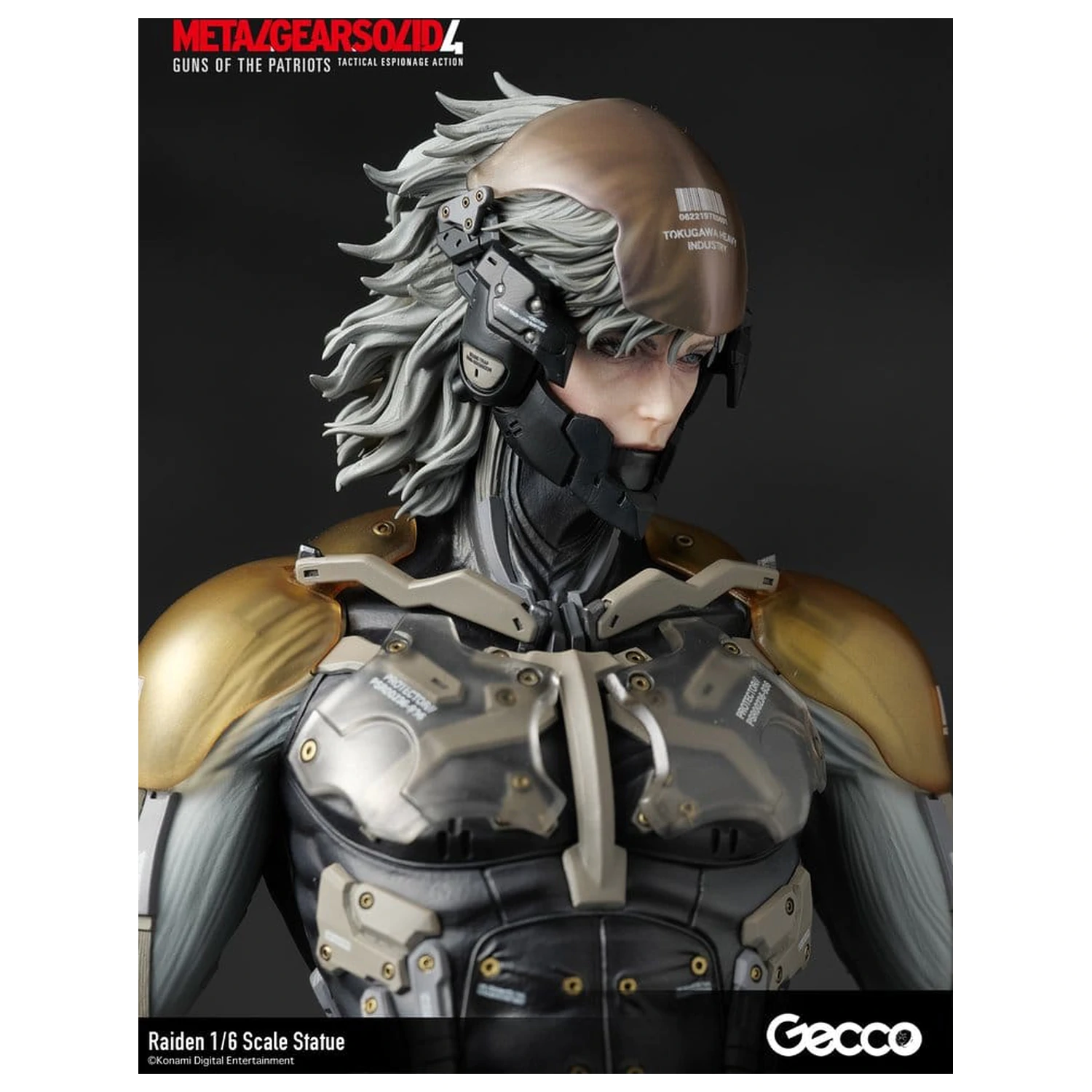 Metal Gear Solid 4 Guns of the Patriots Socha 1/6 Raiden 32 cm produktová fotografia
