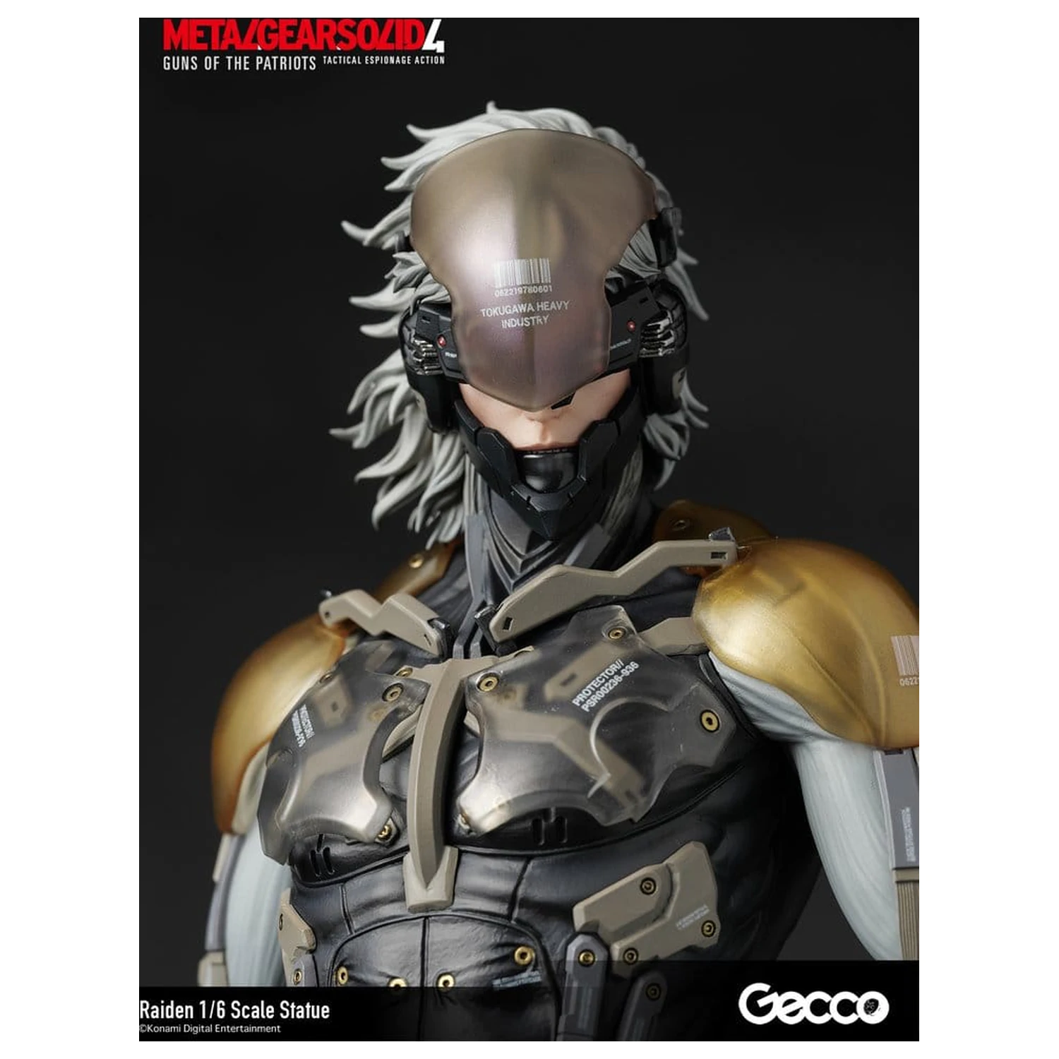 Metal Gear Solid 4 Guns of the Patriots Socha 1/6 Raiden 32 cm produktová fotografia