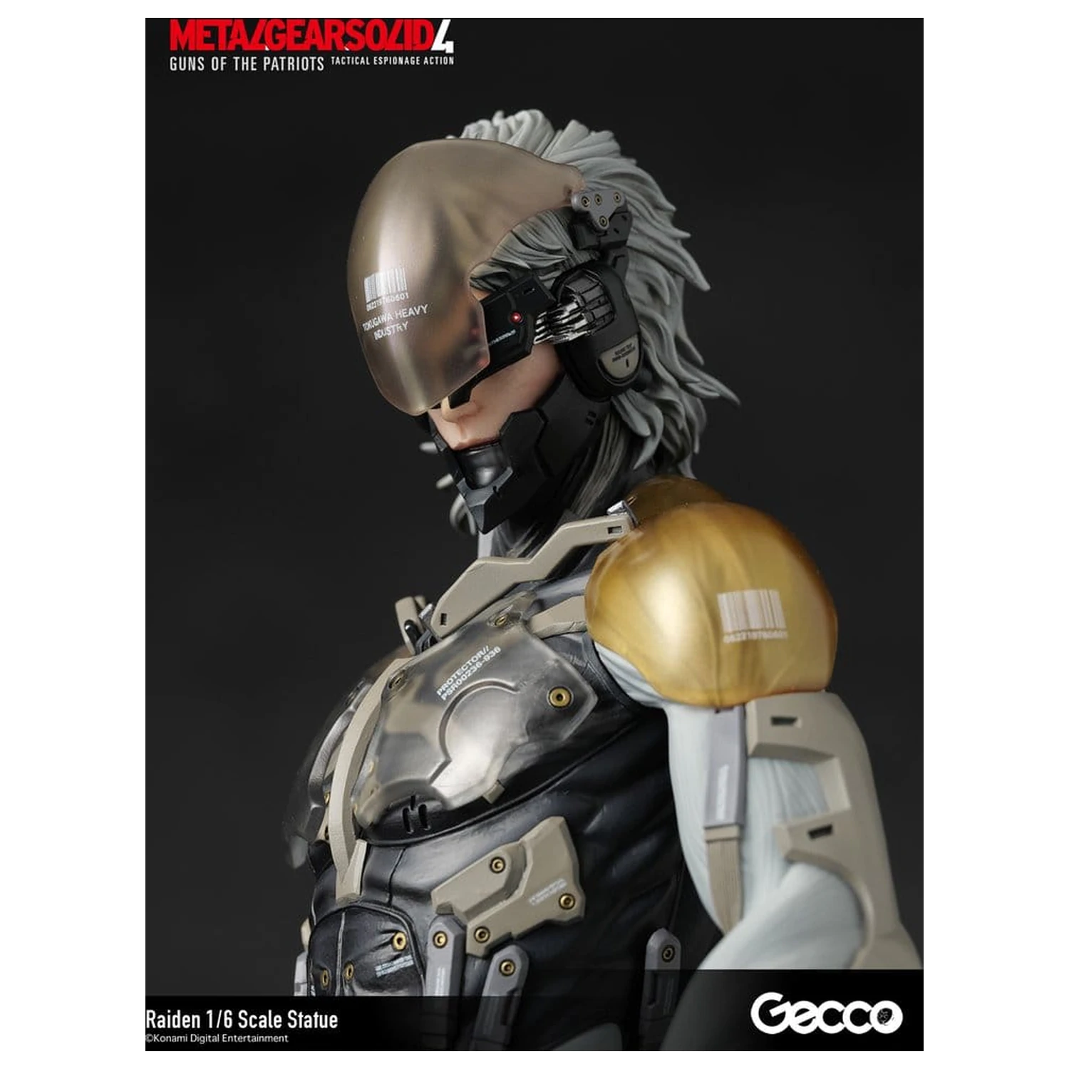 Metal Gear Solid 4 Guns of the Patriots Socha 1/6 Raiden 32 cm produktová fotografia