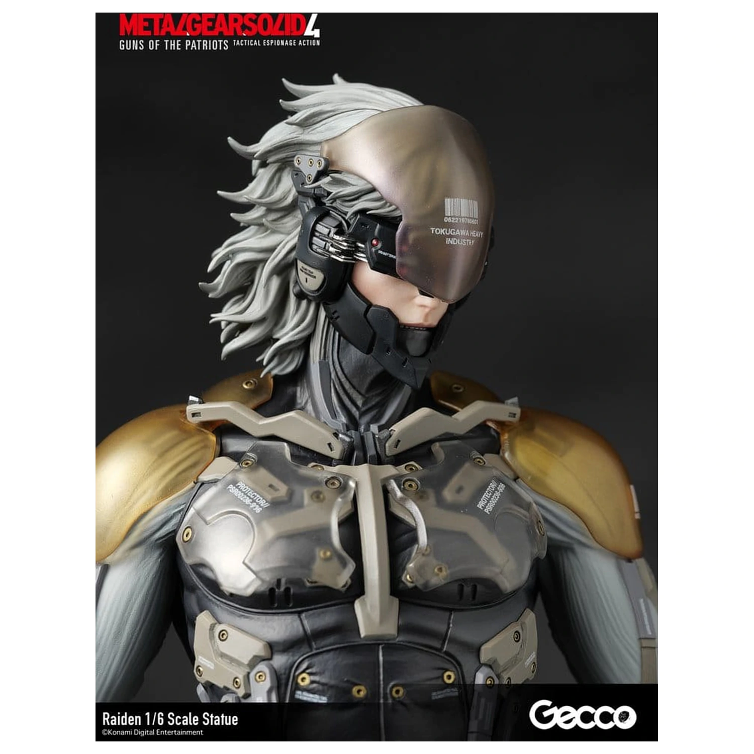 Metal Gear Solid 4 Guns of the Patriots Socha 1/6 Raiden 32 cm produktová fotografia